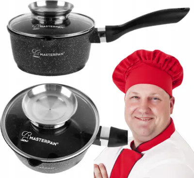Image de Masterpan marmite en aluminium, 16 cm, parfait pour la cuisine quotidienne