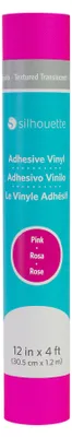 Produktbild von Silhouette Textured Translucent Vinyl - Pink