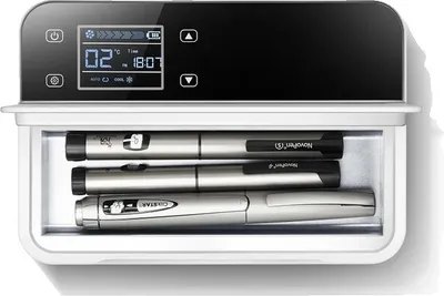 Produktbild von Insulin Kühlschrank, Tragbares Design, 10200mAh Batteriekapazität, Doppel-Kern