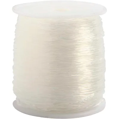 Produktbild von Creativ Company Gummikordel, rund, Stärke 0,8 mm, 100 m 1 Rolle