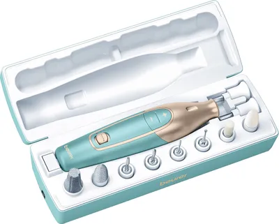 Produktbild von MP 84 Maniküre-/Pediküre-Set (türkis/gold)
