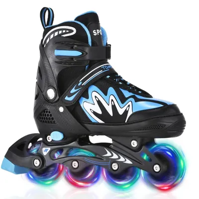 Produktbild von Rollschuhe - Verstellbar mit LED-Rädern für Kinder und Erwachsene