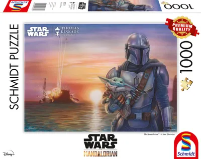 Obrázek produktu pro SCHMIDT Puzzle Mandalorian:  směr 1000 dílků 153293