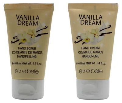 Obrázek produktu pro Etre Belle Vanilla Dream set péče o ruce – peeling & krém 80 ml