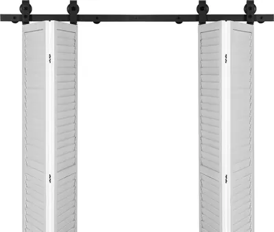 Immagine prodotto di Kit binario per porte scorrevoli a libro 60" per quattro porte da 14"