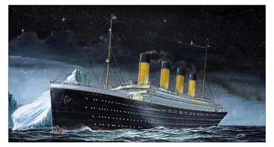 Produktbild von Revell R.M.S. Titanic, Modell eines Marineschiffs, Montagesatz, 1:1200, R.M.S. Titanic, Kunststoff, Fortgeschritten
