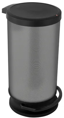 Immagine prodotto di Cestino per pedali 30 l PASO, colore:Carbonio metallizzato