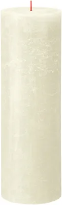 Produktbild von Bolsius Stumpenkerze Rustikal Soft Pearl - 30 cm / ø 10 cm