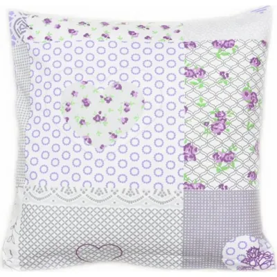 Zdjęcie produktu dla Poszewka krepa - 40x40 cm - fioletowa