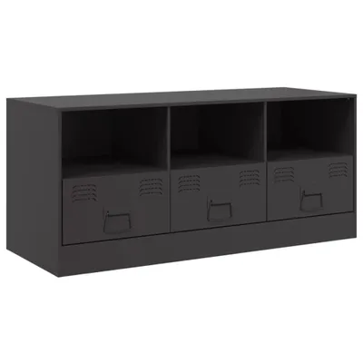 Immagine prodotto di Mobile TV Nero 99x39x44 cm in Acciaio