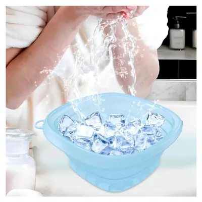 Produktbild von Silikonschale für Gesichtsanwendungen - Faltbare Eisbadschale
