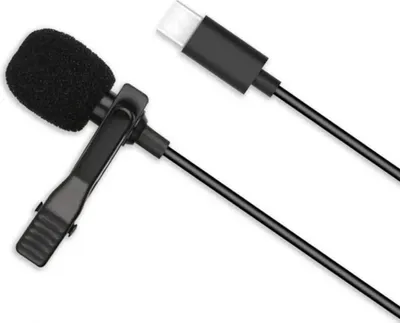 Obrázek produktu pro Všesměrový mikrofon XO s konektorem USB-C, potlačení šumu - černý