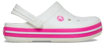 Produktbild von Crocs Crocband Clog Kids Kinder Sportive Clog-Sandalen Weiß/Pink (White/Pink Crush), 207006-6WU