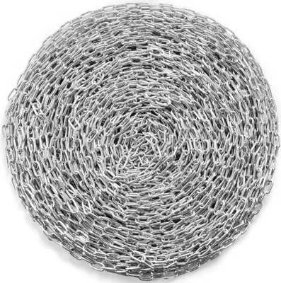 Zdjęcie produktu dla Łańcuch Spiralny Vevor Proof 3 16 X 250 Ocynkowany Mocny 1100Lbs Nośność