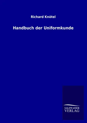 Produktbild von Handbuch der Uniformkunde
