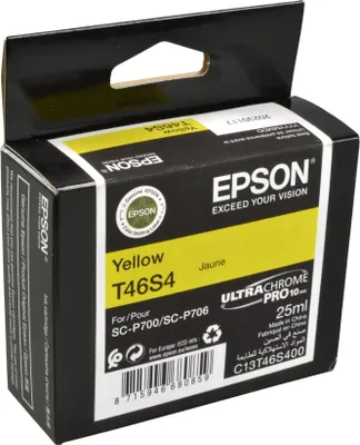 Produktbild von Epson UltraChrome Pro, Gelb, Tinte auf Pigmentbasis, 25 ml, 1 Stück(e)
