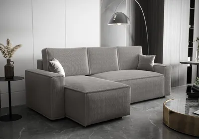 Produktbild von BEDANTE Ecksofa L AMBRO Poso 55 Links mit Schlaffunktion