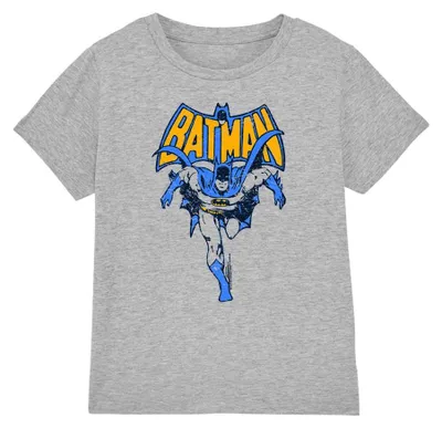 Image de T-shirt enfant Batman - "Run" (référence TV40926) (128) (Couleur : gris chiné sportif)