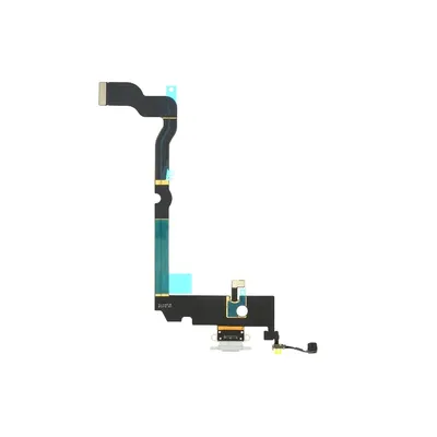 Produktbild von Ladebuchse für iPhone XS Max Weiß Dock Connector Flex Ersatz