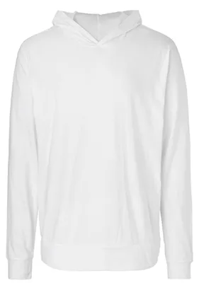Image de Neutral O62101 | Sweat à capuche en jersey pour homme / 100% coton équitable - Couleur : White - Taille : M