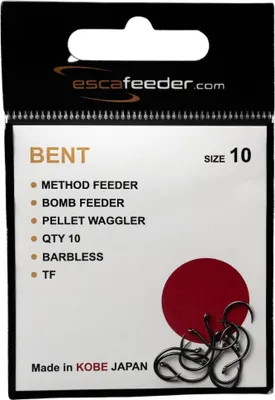 Obrázek produktu pro Ohnuté háčky Esca Feeder - 10