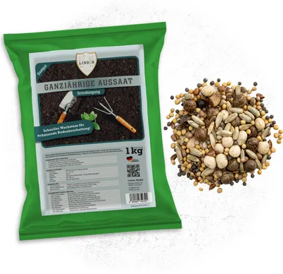 Produktbild von Gründüngung Mischung - Ganzjährige Aussaat 1 kg