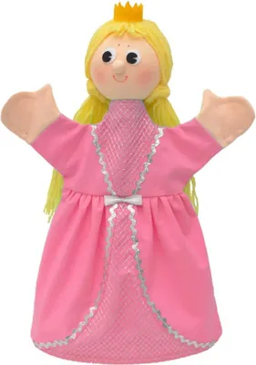 Produktbild von Prinzessin Adélka 36 cm, rose, Handpuppe