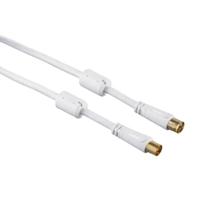 Produktbild von Hama 00122416, 10 m, Koaxial, Koaxial, Weiß