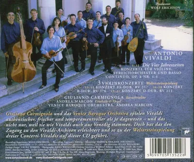 Produktbild von Carmignola,Giuliano/Venice Baroque Orchestra-Die V