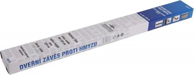 Productafbeelding van Horreagordijn voor deur, wit, 4x35x220 cm, artikelnummer 40075