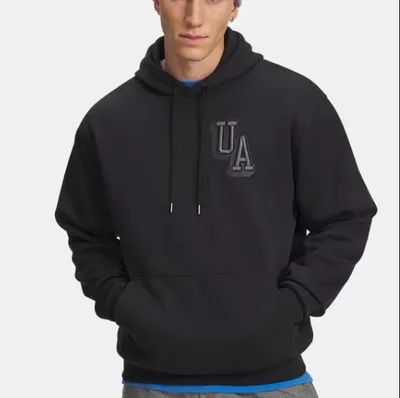Obrázok produktu pre Under Armour Icon Fleece Graphic Hoodie Black M Pánske Black M