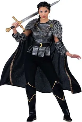 Produktbild von Mom Lady Viking Woman Brauch Schwarz L Schwarz L