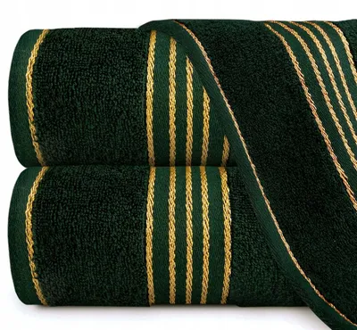 Produktbild von Darymex TIWANO Handtuch Baumwolle 30x50 cm Flaschengrün 500 g/m²