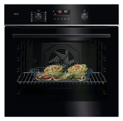 Imagen del producto de AEG Serie 5000 OU5PB41WSB, Gama media, Horno eléctrico, 72 litros, 3490 W, 72 litros, Multitech