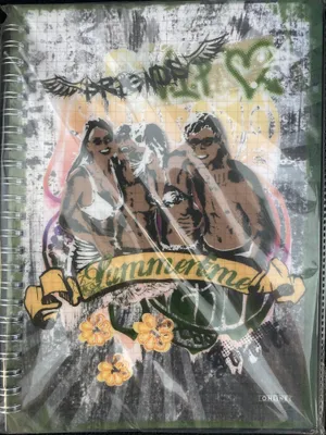 Produktbild von Notizblock / Spiralblock DIN A5 * Online - kariert * Summertime