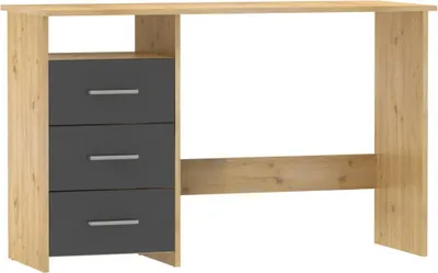 Obrázek produktu pro Kondela Univerzální PC stolek Laristote New L/P - dub artisan / grafit