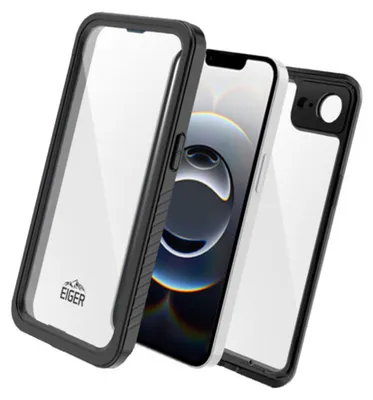 Produktbild von EIGER EGCA00773, Cover, Apple, iPhone 16e, 15,5 cm (6.1"), Schwarz