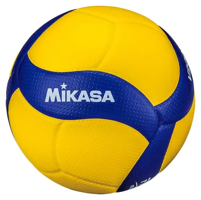 Produktbild von Mikasa -  PolyurethanVolleyball Logo PP477 (5) (Blau/Gelb)