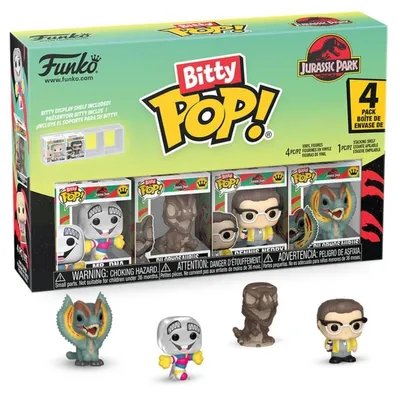 Immagine prodotto di Funko Bitty Pop! Jurassic Park - Mr. DNA, confezione da 4