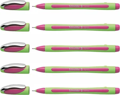 Produktbild von Schneider Fineliner Xpress - 5er-Set pink