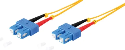 Produktbild von Duplex Patchkabel SC/SC 9/125µ, OS1/OS2 gelb 20m