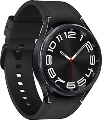 Produktbild von Samsung Galaxy Watch6 Classic SM-R950NZKADBT, 3,3 cm (1.3"), OLED, Touchscreen, 16 GB, GPS, 52 g