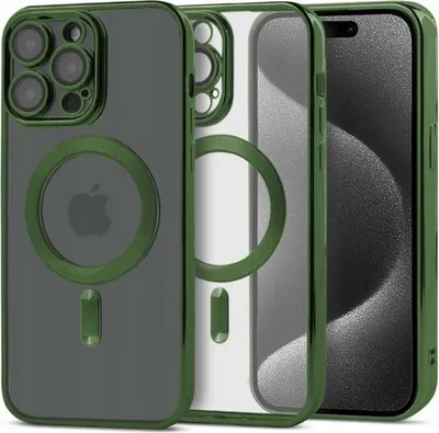 Obrázok produktu pre ETUI PRE iPhone 12 MAGSAFE MAGSHINE HARDENED CASE + GLASS