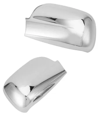Image de Cache-rétroviseur latéral chromé argenté, étanche et résistant à la chaleur, pour Honda CRV, modèles 2003, 2004 et 2005