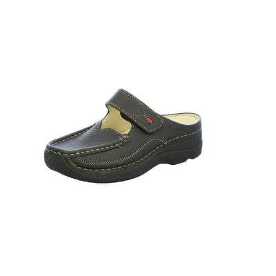 Produktbild von Wolky Roll Slipper, Clog, Printed leather, black, 0622770-000 43