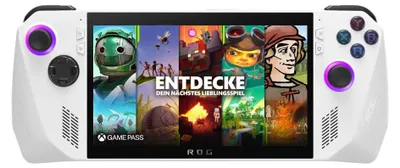 Produktbild von ASUS ROG Ally RC71L-NH001W, ASUS ROG Ally, M.2, AMD Ryzen Z1 Extreme, iGPU, 16000 MB, LPDDR5