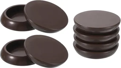 Produktbild von Möbelpads 8 Stück 1-1/4" Runde Möbelgleiter für Stuhlbeine zum Schutz von Teppich- und Hartholzböden