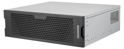Image de SilverStone RM31 MINI Boîtier serveur rackable noir 3 unités de hauteur - Boîtier serveur - ATX