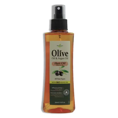 Produktbild von HERBOLIVE Haaröl mit Arganöl 150 ml