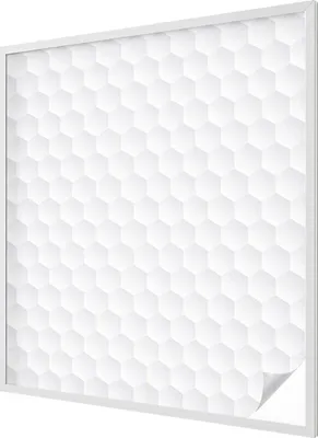 Zdjęcie produktu dla Folia witrażowa - 116x100 cm - wzór witrażowy - nieprzezroczysta dekoracyjna folia do ochrony prywatności - samoprzylepna, ochrona UV - biała mozaika
